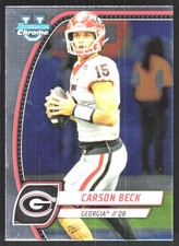 2024 Bowman University Chrome Sapphire Edition #2 Carson Beck