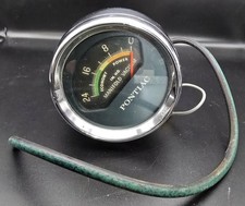 A Vintage Pontiac Manifold Vacuum Gauge From 19631967