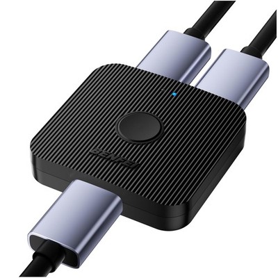HDMI 2.0 Switch 4K@60Hz bidirektional 2 in 1 out splitter for gaming, monitor