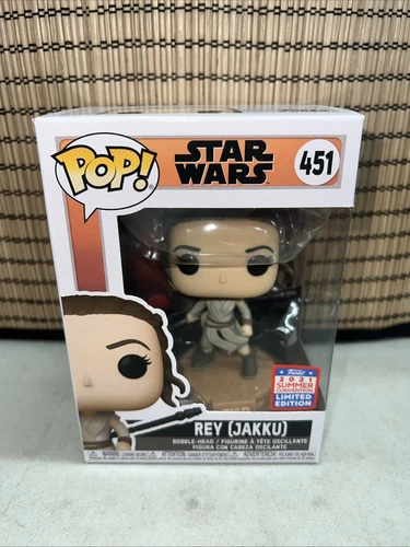 Funko Pop! Star Wars Rey (Jakku) #451 (2021 Summer Con) Vinyl Figure