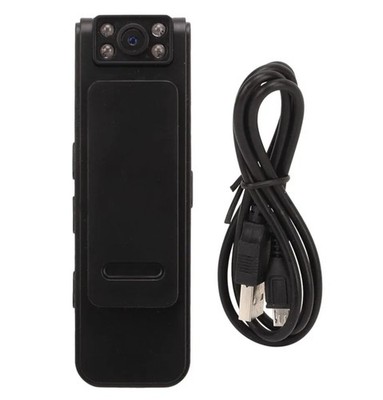 Sicherheit Mini Body Kamera 1080P HD tragbarer Video Audio Recorder 90° Rotation Objektiv