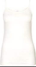 ICEBREAKER Womens Merino Wool Cami Vest Underwear Adjustable Straps Snow RRP £45