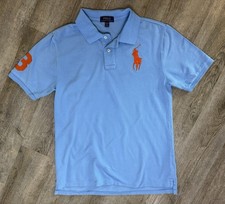 Polo Ralph Lauren Boy s Big Pony 3 Embroidered Polo Shirt, Size XL 18-20