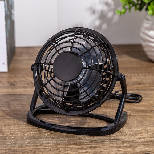 Portable USB Desk Fan Metal Personal Small air Cooler Cooling Operated Mini Fan - Picture 18 of 19