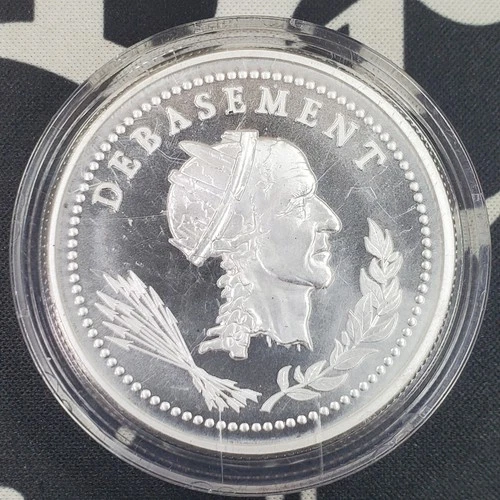 *2 OZT* The Awakening "Debasement" - 2 oz .999 Fine Silver Round