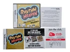Rhythm Heaven (Nintendo DS, 2009) DS Authentic Case Manual Inserts Only NO GAME