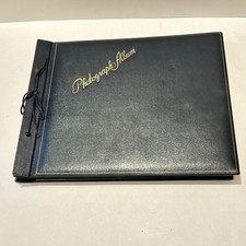 Vtg 1950 US Marine OKINAWA JAPAN Photo Album Id Military Base Baseball Post WW2