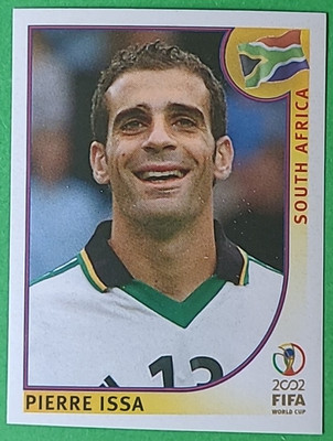 Panini Fußball WM 2002 Sticker Nr. 155 Pierre Issa South Africa Südafrika WC 02