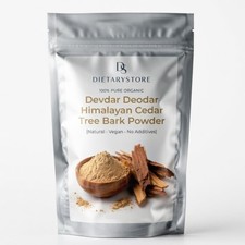 Devdar Deodar Himalayan Cedar Tree Bark (Cedrus deodara) Powder 100%