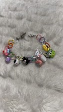 Handmade Hello Kitty Bracelet W Horsey Charm