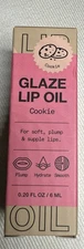 INNBEAUTY Project Glaze Lip Oil Gloss In COOKIE Full Size 0.20 Fl Oz NIB