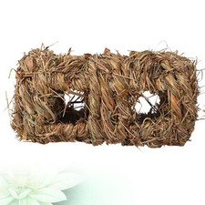 Hamster Nest Woven Tunnel Sleeping Bed Rest Bite Toy Supplies