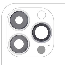Original Back Camera Lens  Bracket  Bezel For i Phone 13 Pro/13 Pro Max Silver