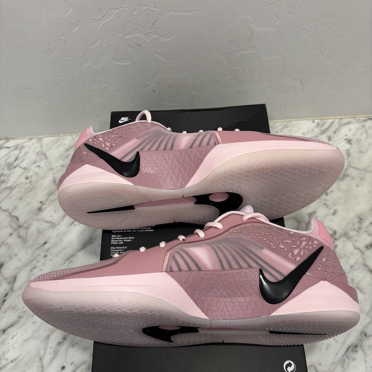 Nike Sabrina 2 Pink Foam Black Basketball Shoes Women 15 / Men