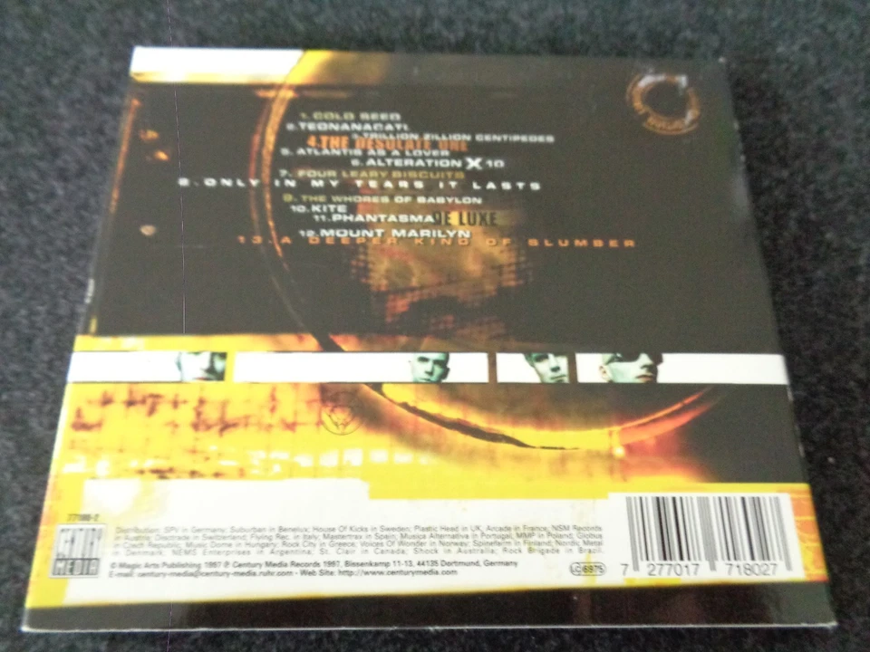 CD: TIAMAT - A DEEPER KIND OF SLUMBER / Doom Metal, Goth Rock, 1997, Digipak - Bild 3 von 4