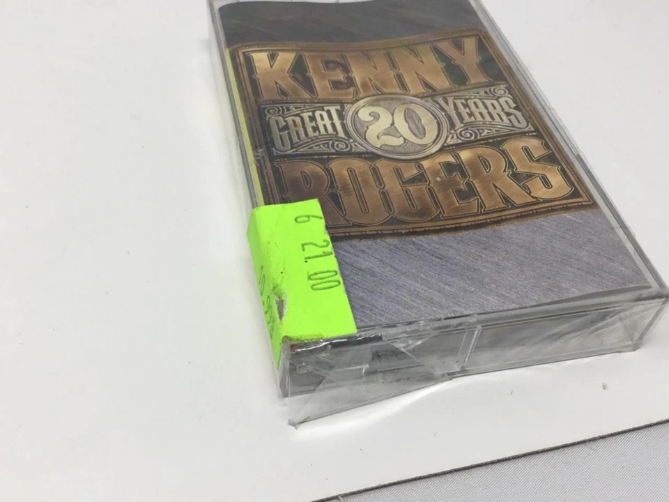 New Sealed Kenny Rogers 20 Great Years Cassette Tape - Image 2 of 4