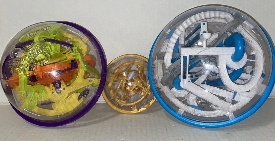 Lot 3 Perplexus Maze Ball Puzzles: Epic Original Harry Potter Prophecy Labyrinth - Image 2 of 2