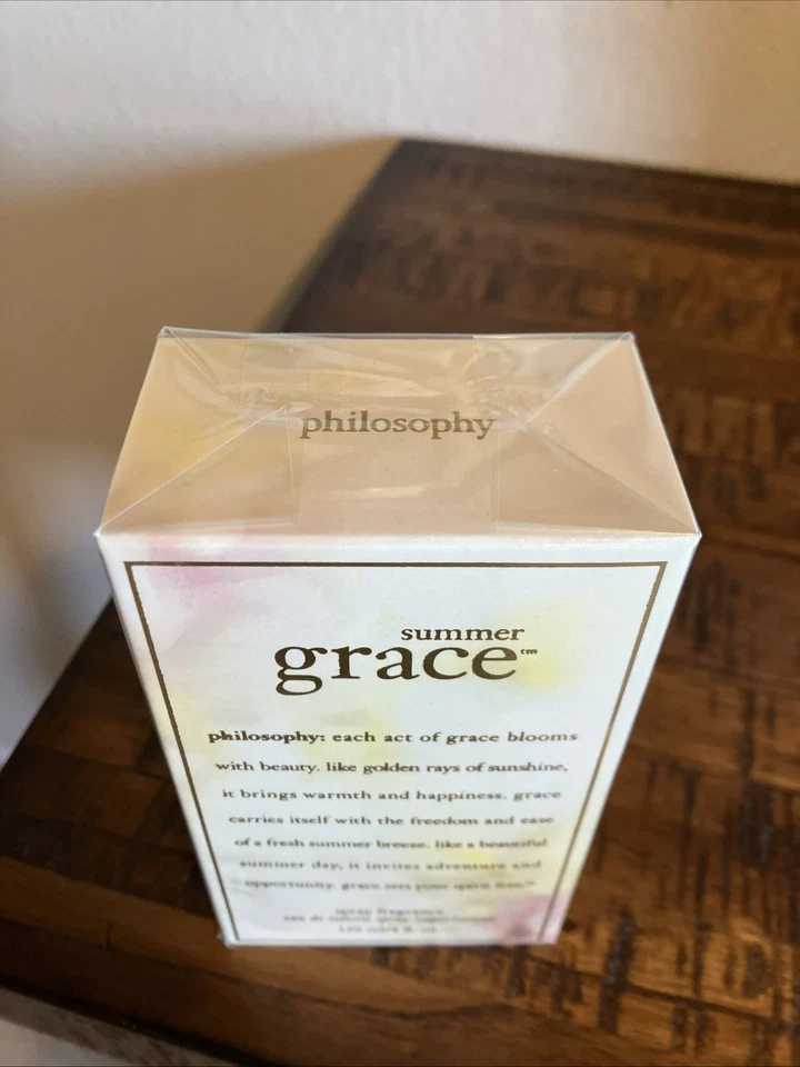 Philosophy SUMMER GRACE Spray Fragancia EDT Perfume 4 fl oz/120 ml Nuevo en caja Foto 2 de 3