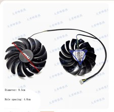 Graphics Card Cooling Fan PLD10010S12HH For MSI RX5700XT 5700 5600 GAMING X  