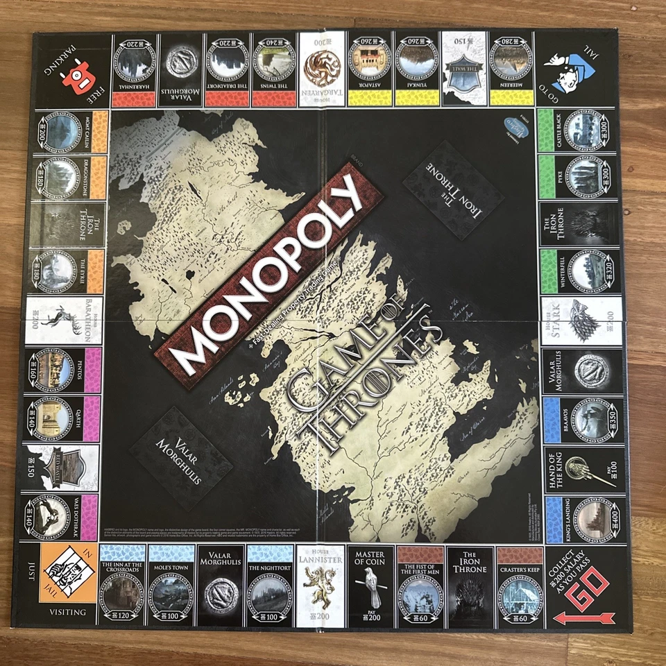 Monopoly Game of Thrones Collectors Edition Board Game 2015 NEW - Image 2 of 4