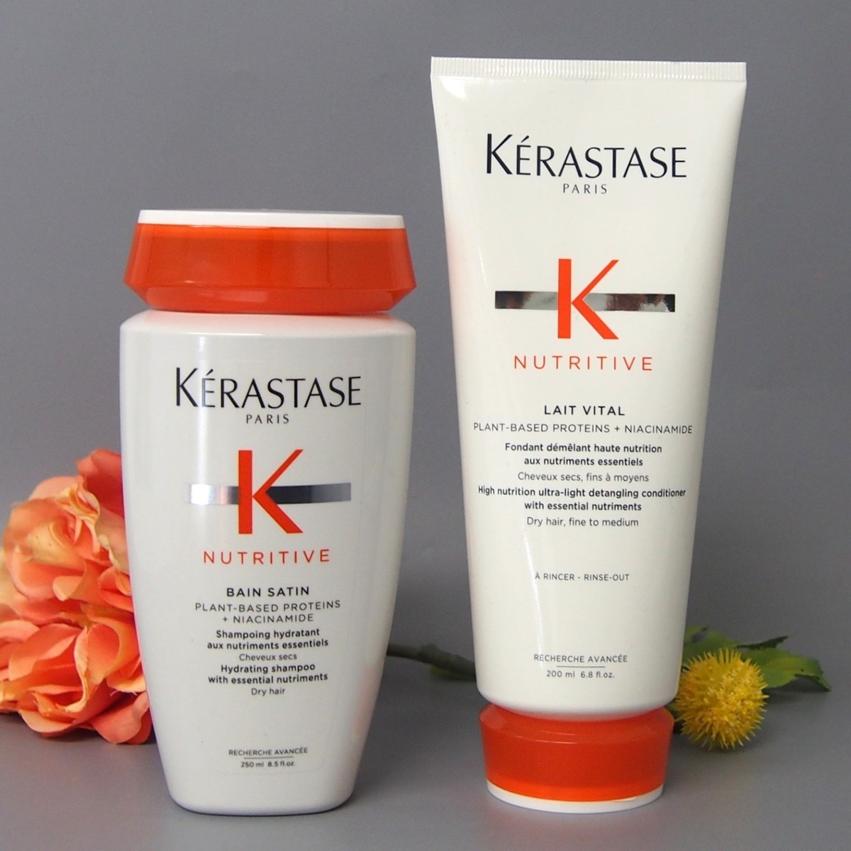 Kerastase Nutritive Bain Satin & Lait Vital 250ml / 200ml Shampoo