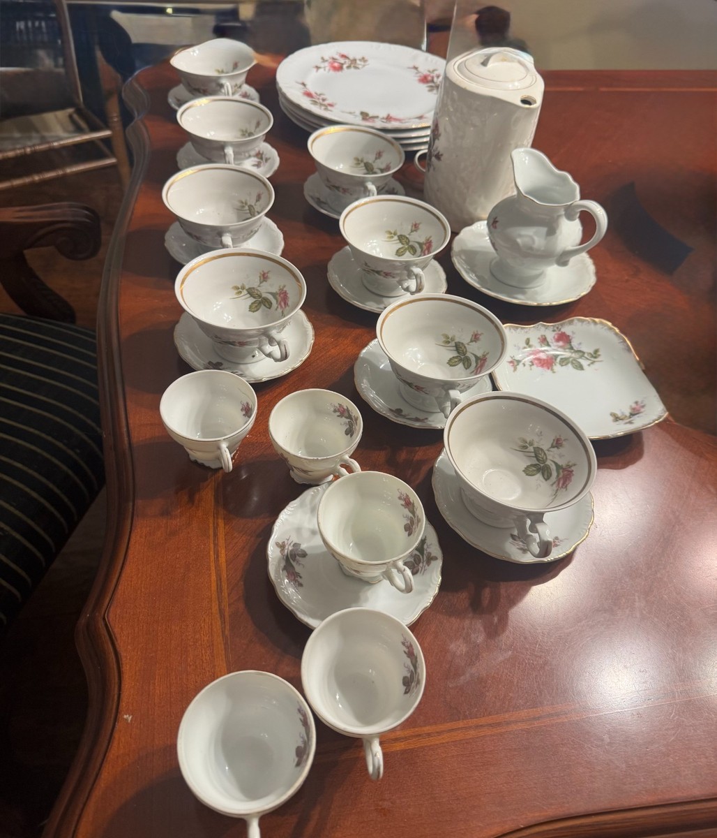 Royal Rose Fine China 26 Pieces – Made in Japan Vintage Tea Set | eBay