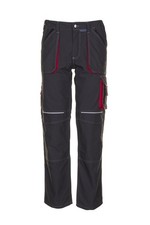 PLANAM Herren Bundhose BASALT Cargotaschen Anthrazit/Rot
