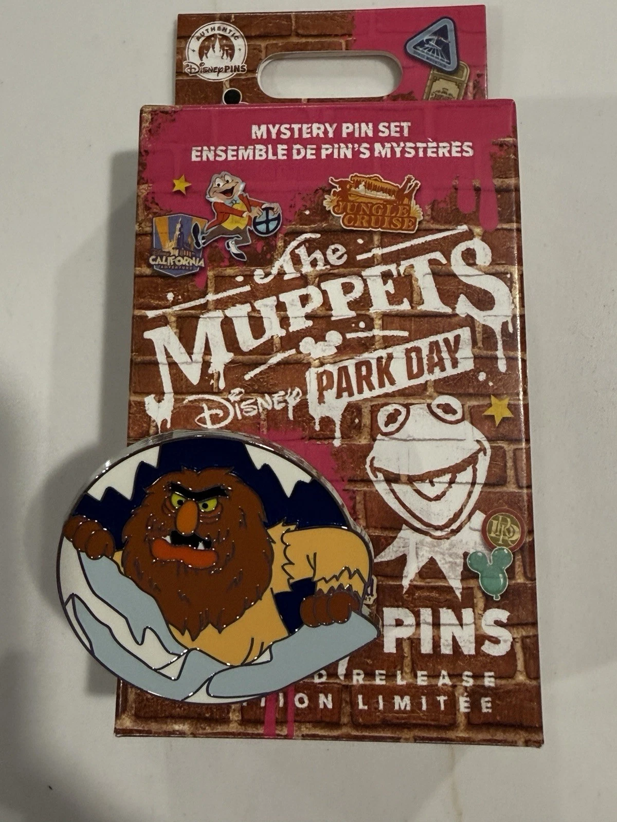 2026 DISNEYLAND MUPPETS PARK DAY MYSTERY PIN SWEETUMS MATTERHORN DISNEY