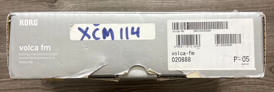 Korg Volca FM Digital FM Synthesizer with Power Adapter - Image 2 of 4