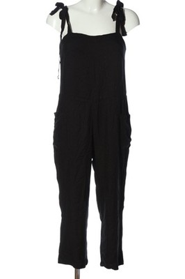 DOROTHY PERKINS Langer Jumpsuit Damen Hose Gr. DE 36 schwarz Casual-Look