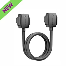 QTY 2 EcoFlow Power Input Output Cable Adapter Durable 600W for Power Station