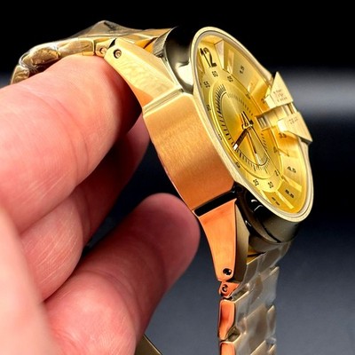 Diesel DZ1952 Master Chief Gold Tone Stainless Steel Mens Watch