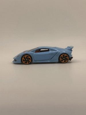 2020 Hot Wheels #164 HW Exotics Series #10/10 Lamborghini Sesto Elemento Lt Blue