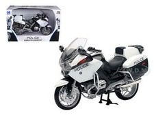NewRay Model Die Cast Bmw R1200 Rt-p, U.s. Police Bike, Scale 1:12, Newray 43153