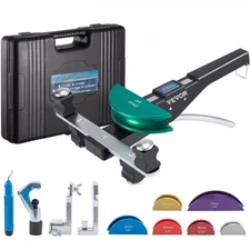 VEVOR Copper Pipe Bender,7 Colorful Dies 1/4-7/8" 90 Degrees Forward and Rev