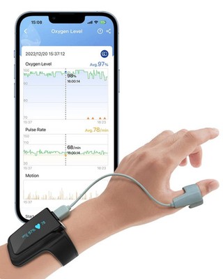 Viatom Checkme O2 SCHLAFPULSOXIMETER UK ZUGELASSEN 72 STUNDEN AKKULAUFZEIT 229 £ Amz