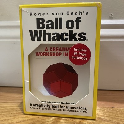RED Ball Of Whacks A Creativity Workshop in a Ball (Ball not included)