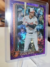 2025 Topps Update Series Dylan Carlson Purple /250