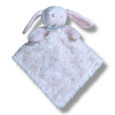 Blankets and Beyond Pink Bunny Lovey Baby Security Blanket Plush