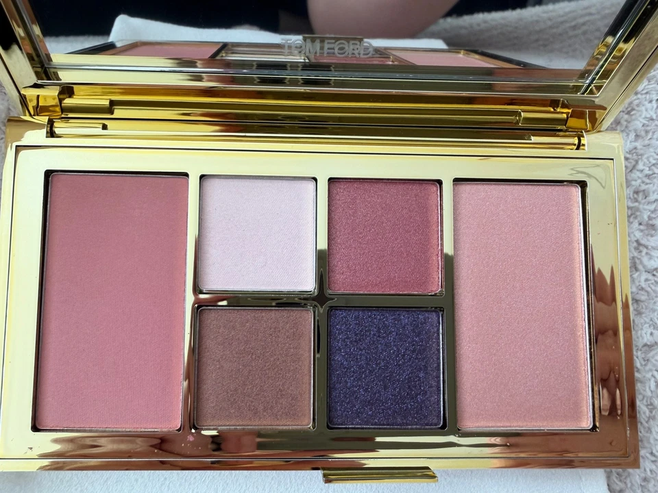 *NEW* TOM FORD, Soleil Eye & Cheek Palette: 04 VIOLET ARGENTE, Limited Edition! - Image 3 of 4