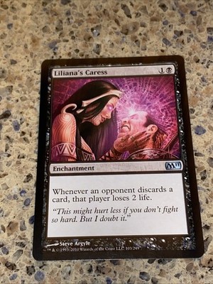 Liliana's Caress 103 Core Set  M11 Regular MTG TCG CARD NM