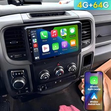 Apple Carplay Car Stereo Radio GPS Player For Dodge RAM 1500 2500 3500 2013-2018