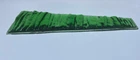 EXRARE ORIG' TIFFANY STUDIOS GLASS JEWEL FAVRILE LINENFOLD LAMP PANEL c 1910