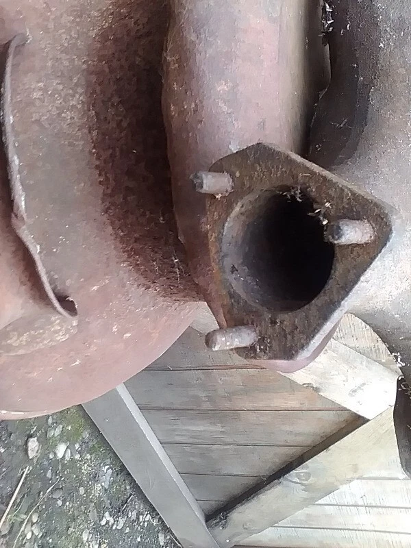 Colector de escape Nash Metropolitan 1200 serie "A" Foto 2 de 3