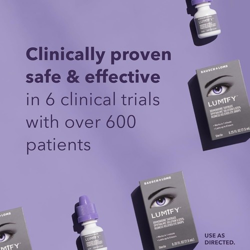 Redness Reliever Eye Drops, for Brighter Looking Eyes-free shipping - Picture 6 of 8
