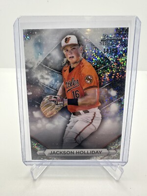 ゲームセンター・ゲームカード BOWMAN STERLING JACKSON HOLLIDAY 2023 Bowman Sterling Jackson Holliday Speckle Refractor /99
