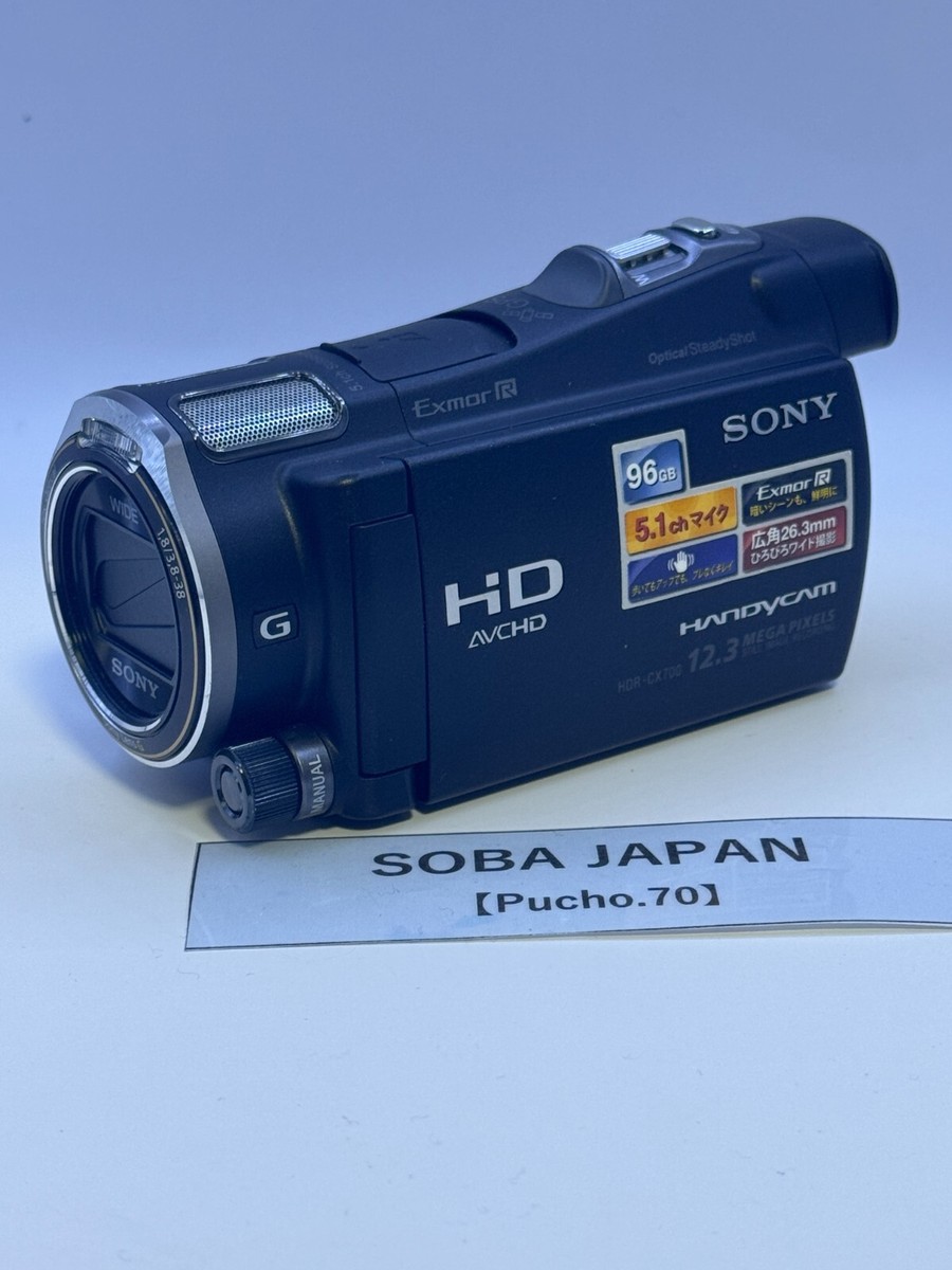 【美品】SONY HDR-CX700V ハイビジョン ビデオカメラ ハンディカム HDR-CX700V | デジタルビデオカメラ Handycam ハンディカム | ソニー