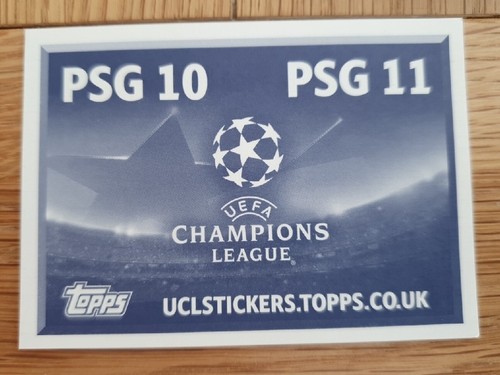 Topps Champions league 2016/17 sticker #PSG 10 & 11 Matuidi/Marquinhos - PSG - Picture 2 of 2