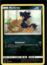 Pokemon Murkrow 78/145 Guardians Rising Non Holo Common 3 Card Lot