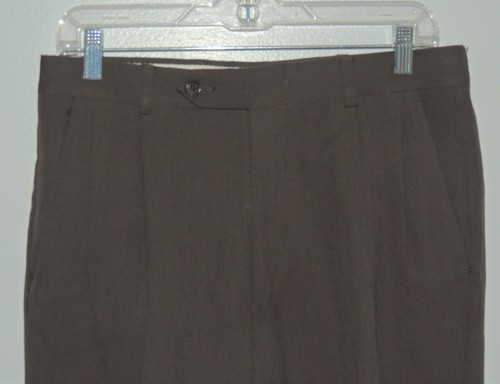 STAFFORD BROWN 100% WOOL 2 PIECE SUIT SIZE 42S - Picture 8 of 10